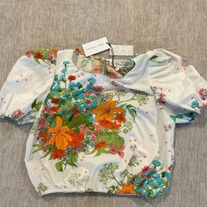 Boutique floral crop top